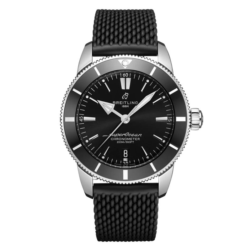Breitling Mens Superocean Black Dial Watch  Ab2030121b1s1